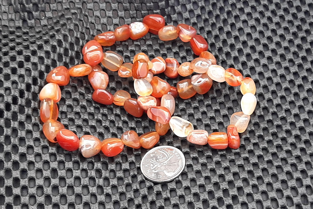 Carnelian Tumble Bracelet RETAIL_NO RESTOCK AVAILABLE