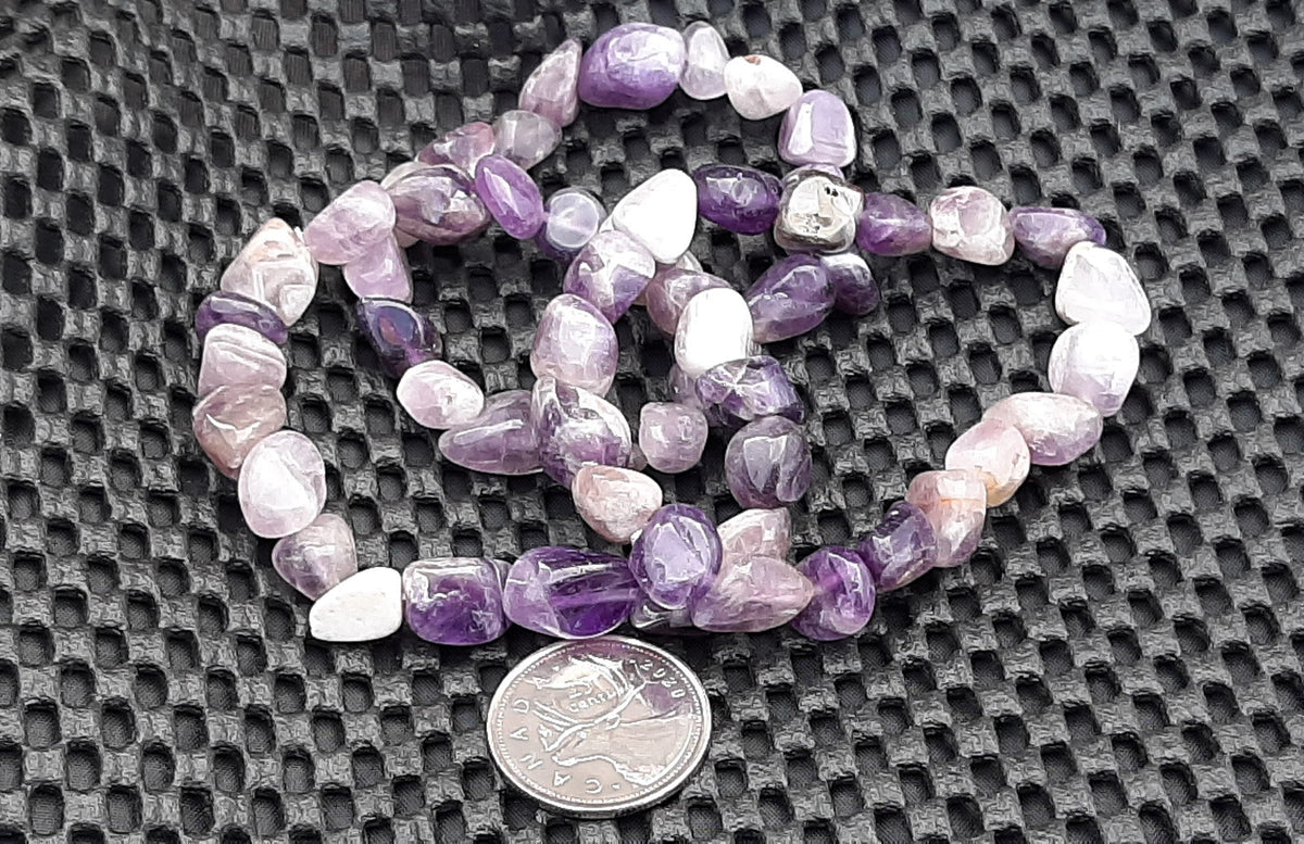 Amethyst Bracelet, Tumble