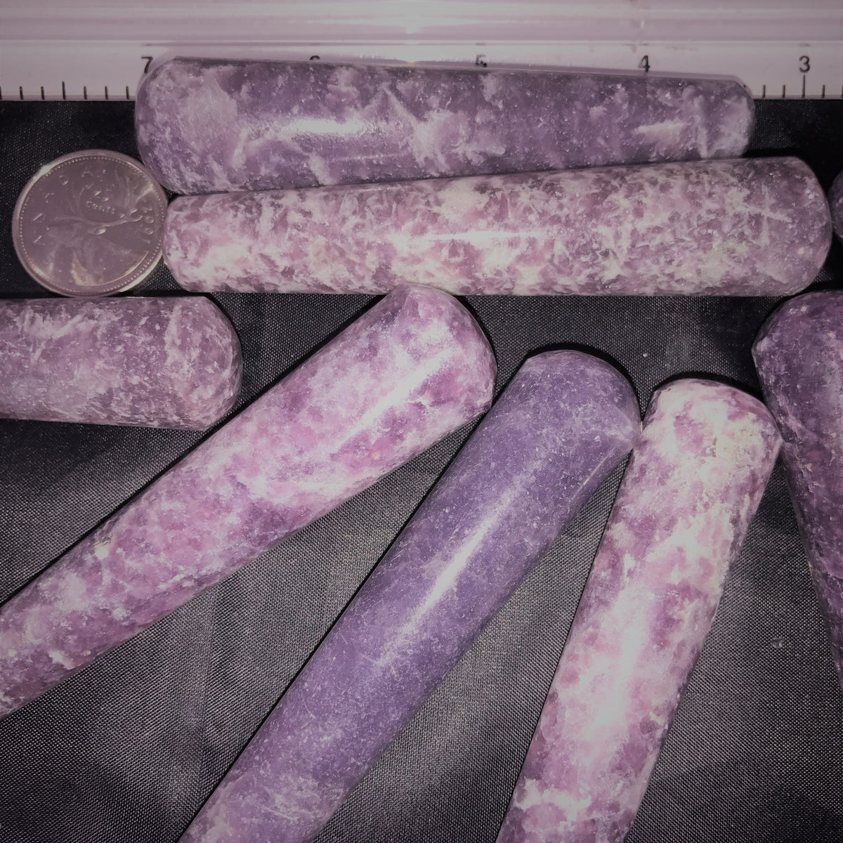Lepidolite Wand Round End
