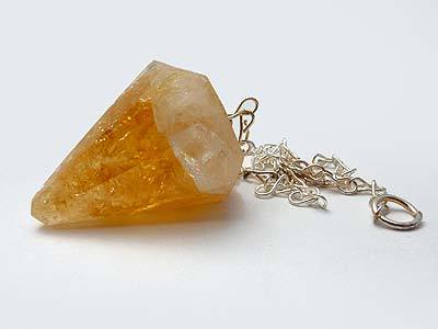 Pendulum, Facet Point, Citrine, Retail
