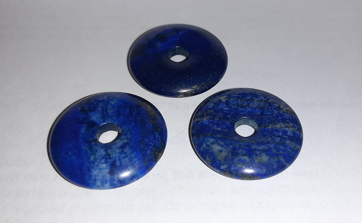 Pendant, Stone Donut, 30mm Retail