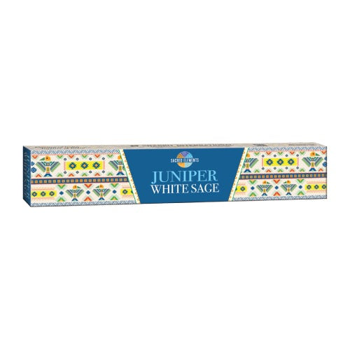 Incense, Stick, Juniper White Sage 15g, Sacred Elements, HEM Masala