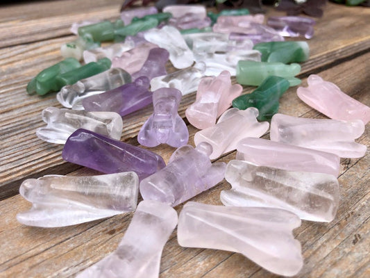 Assorted Stone Pocket Angel, Retail