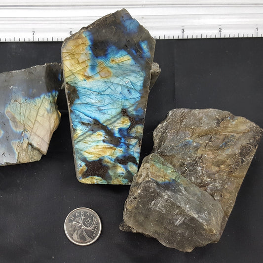 Labradorite One Side Polished Specimens