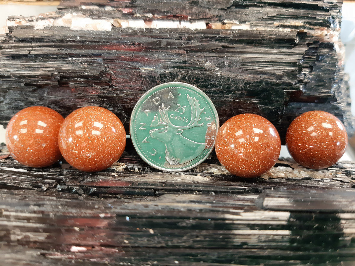 Mini Sphere, 15mm, Assorted Stones Retail