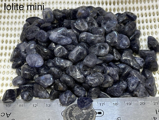Iolite Tumble by 250g, Small ~20mm - 25mm