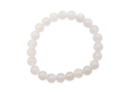 Jade White 6mm Bracelet