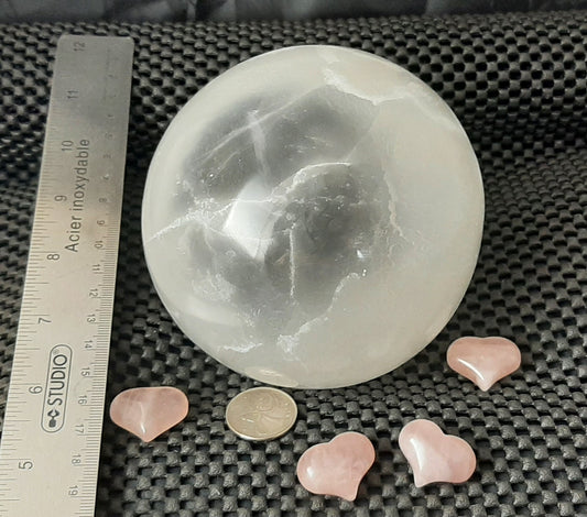 Sphere, Selenite, Xlarge 12cm Retail