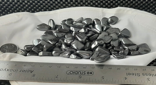 Hematite Tumble by 250g, Mini 10mm - 15mm