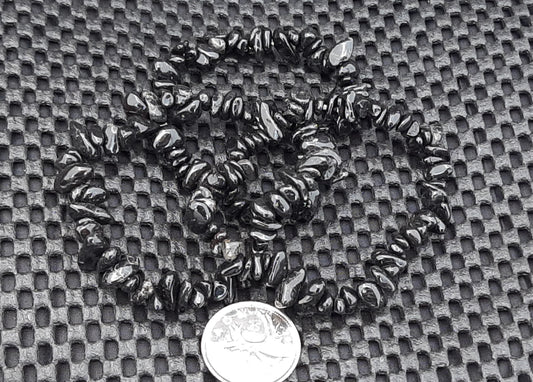 Tourmaline Black Chip Bracelet RETAIL