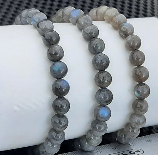 Labradorite AAA Round Bracelet, 8mm RETAIL