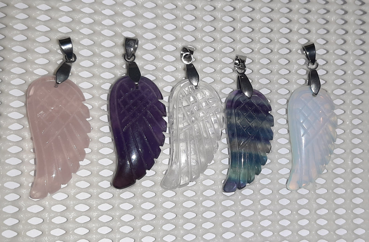 Wing Pendant, 36mm Retail