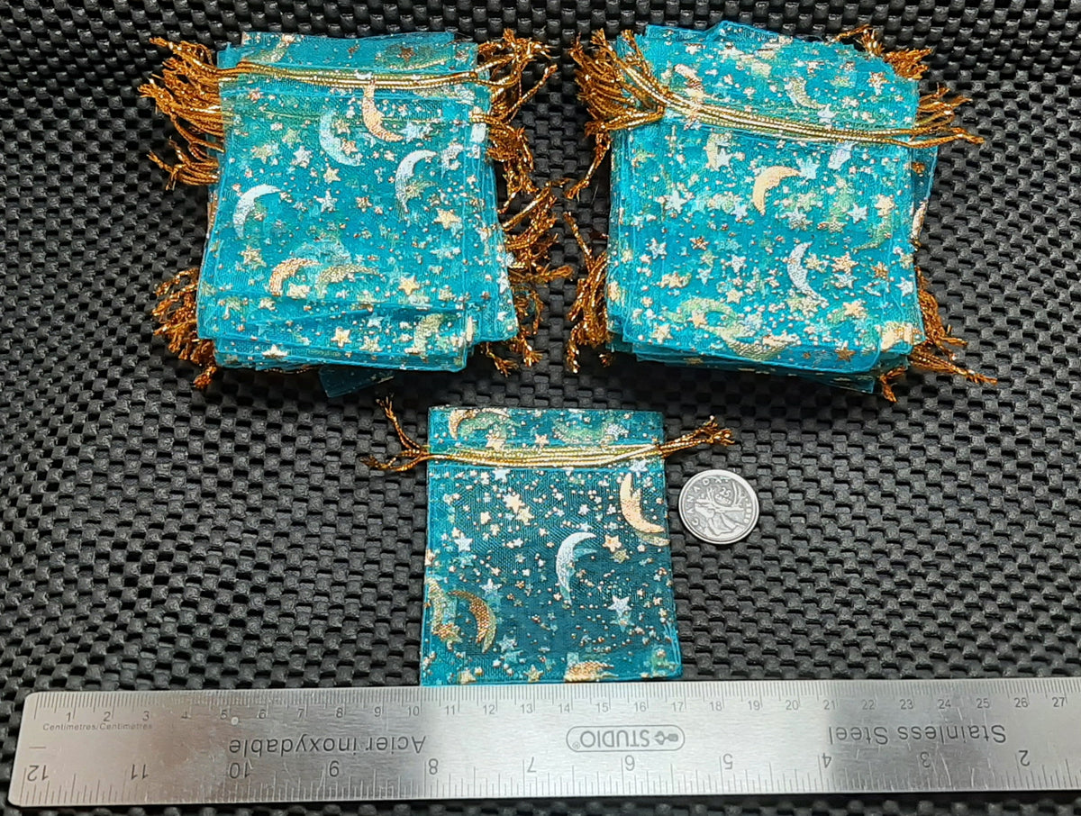 Organza Bags Small 7x9cm, 100pk