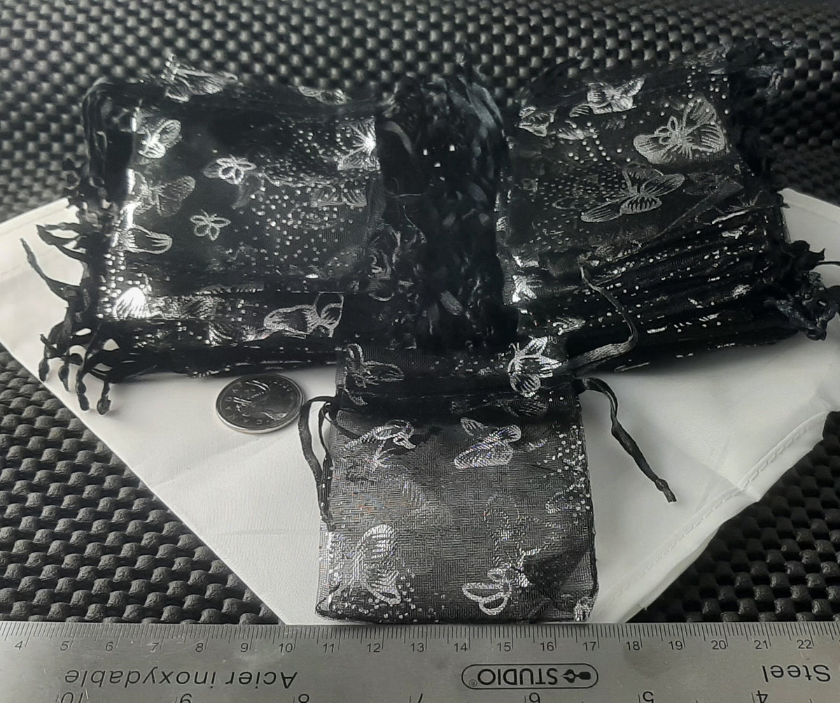 Organza Bags Small 7x9cm, 100pk