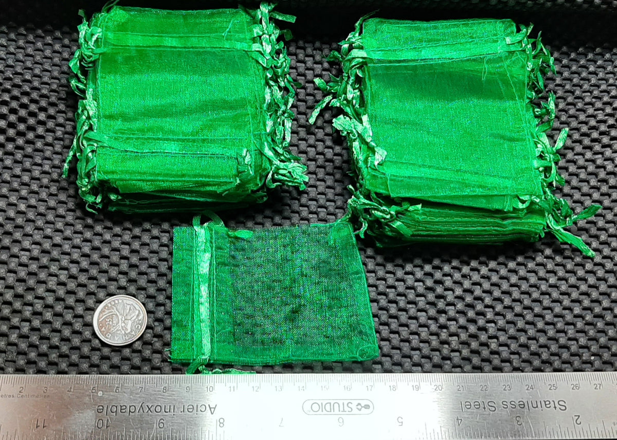 Organza Bags Small 7x9cm, 100pk