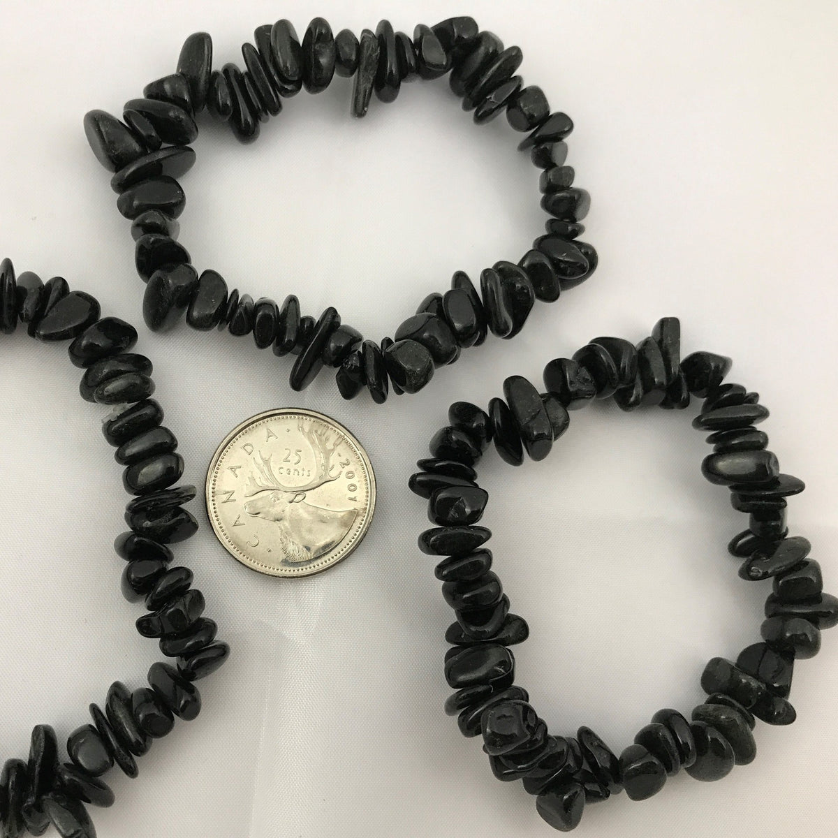 Tourmaline Black Chip Bracelet RETAIL