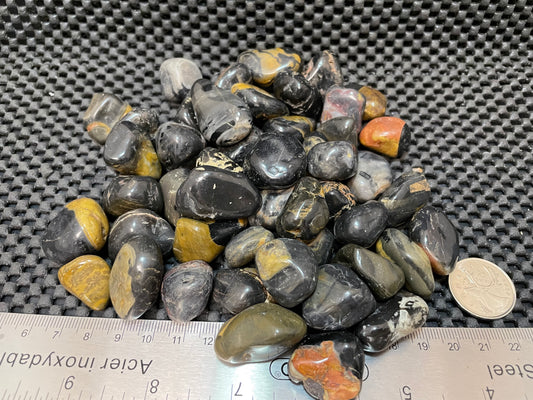 Black Onyx Tumble by 500g, Small 20mm - 25mm