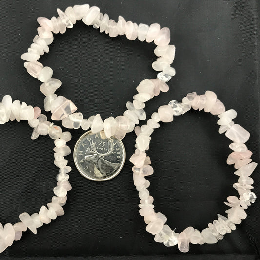 Quartz Rose Chip Bracelet RETAIL